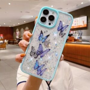 iPhone 12 Case iPhone 12 Pro Case iPhone 12 Pro Max Case Glitter Butterfly